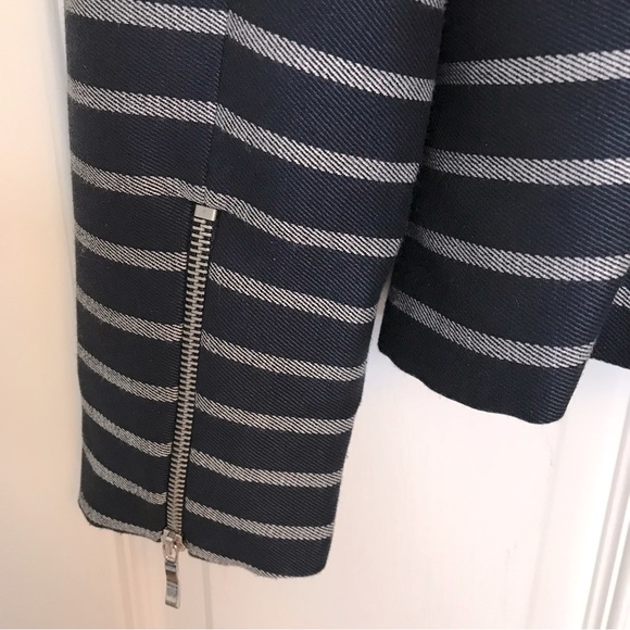 Zara Striped Blazer - Picture 6 of 12